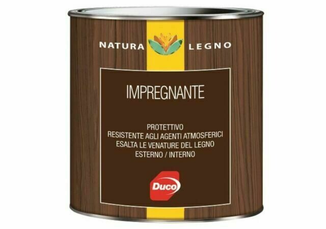 IMPREGNANTE A CERA AD ACQUA TEAK ML.750 DUCO
