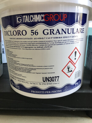 CLORO 56% KG.5 GRANULARE