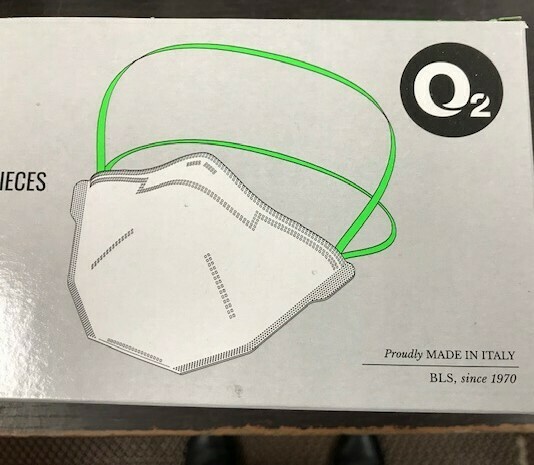 MASCHERINA FFP2 A BECCO