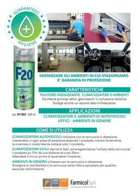 F20 IGIENIZZANTE ML.400