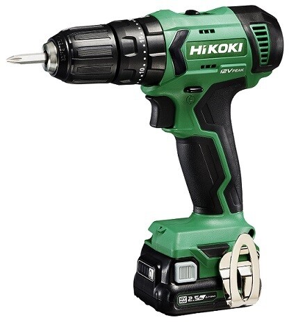 TRAPANO AVVITATORE CON PERCUSSIONE 12V 2,5AH DV12DA HIKOKI (HITACHI)