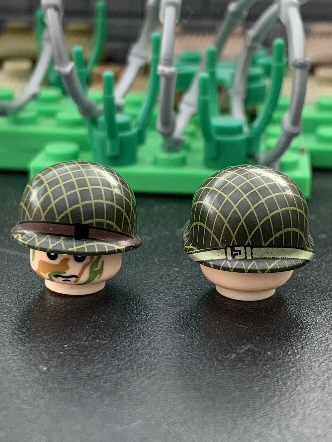M1 Helmet Webbing Effect