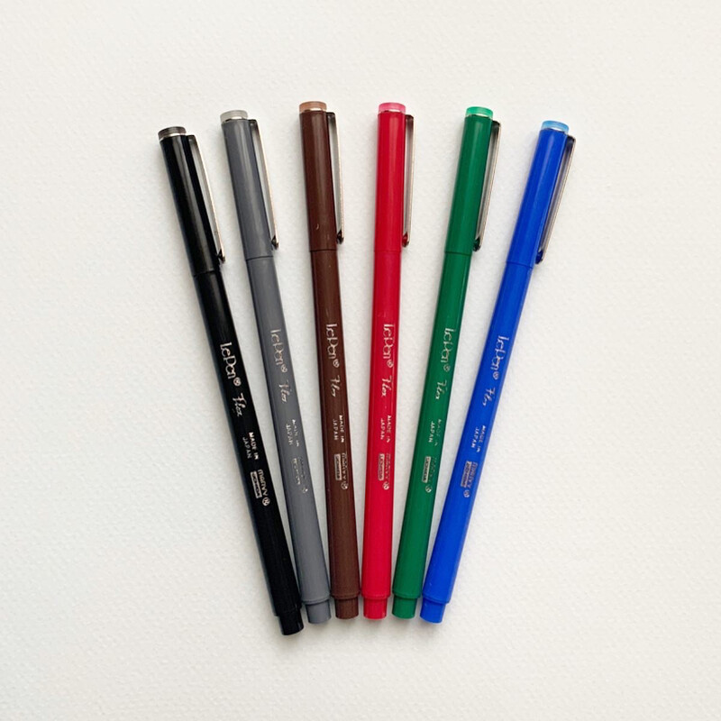 Le Pen Flex Set de 6 - Primary