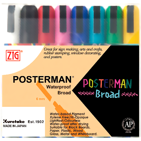 ZIG Posterman 8 Large