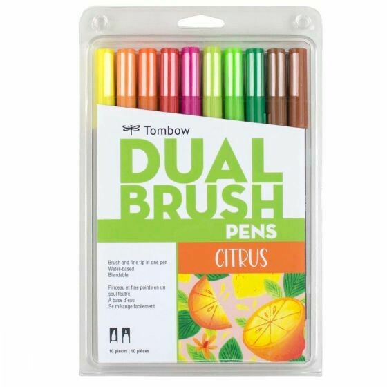 Tombow dual 10 Citrus