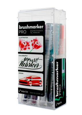 Karin BrushMarker - 12 Basic