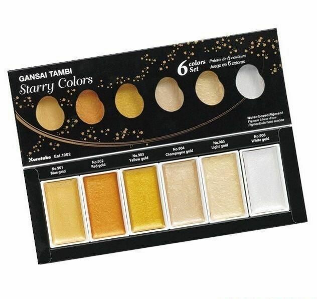 Acuarelas Gansai Starry