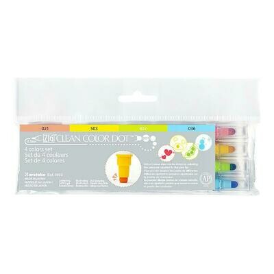 ZIG Clean color Dot- Set 4