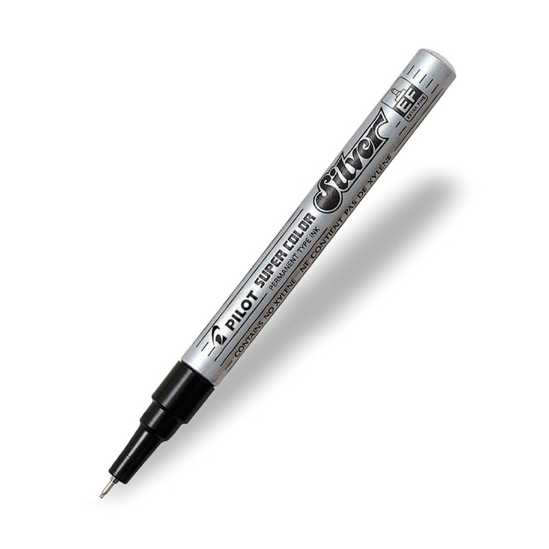 Pilot Super color Silver Extra Fine