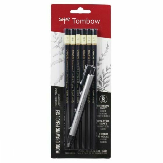 MONO drawing pencil set+ eraser