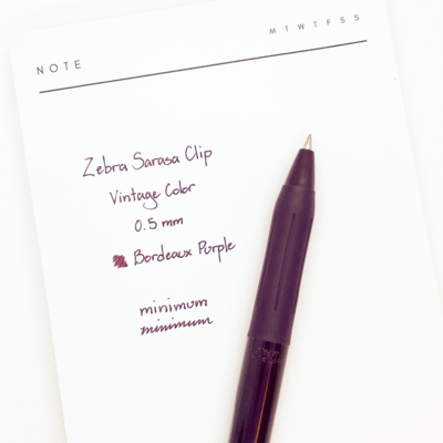 Sarasa Vintage Zebra- set de  5