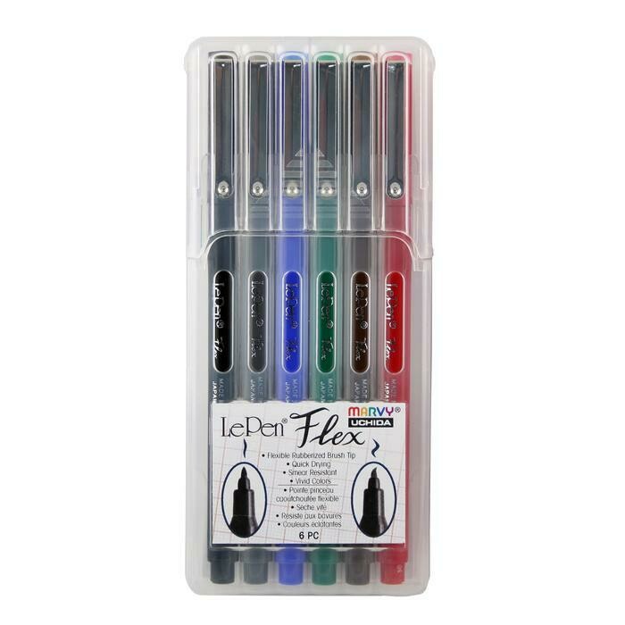Le Pen Flex Set de 6 - Primary
