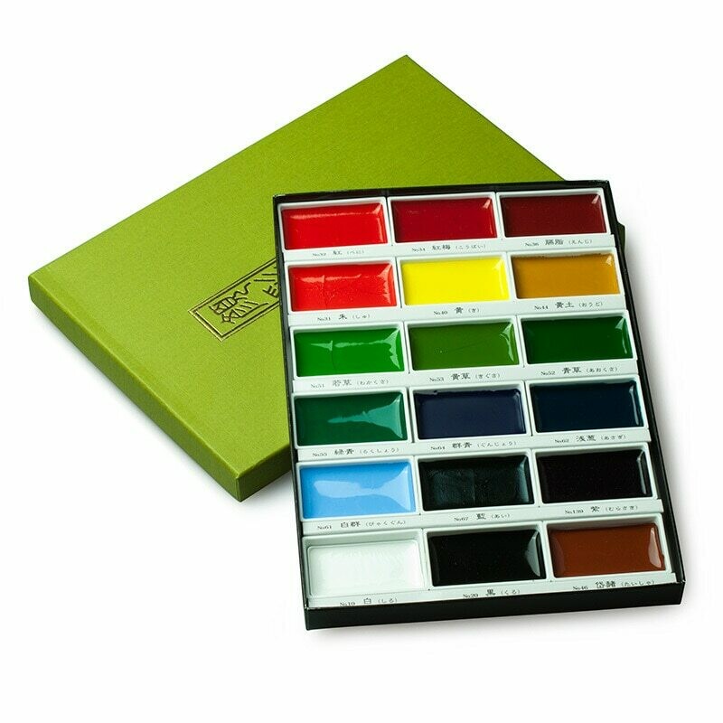 Kuretake Gansai Tambi 18