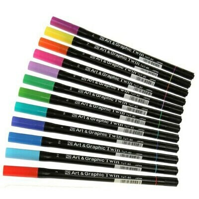 Zig Art &amp; Graphic Bright- set 12