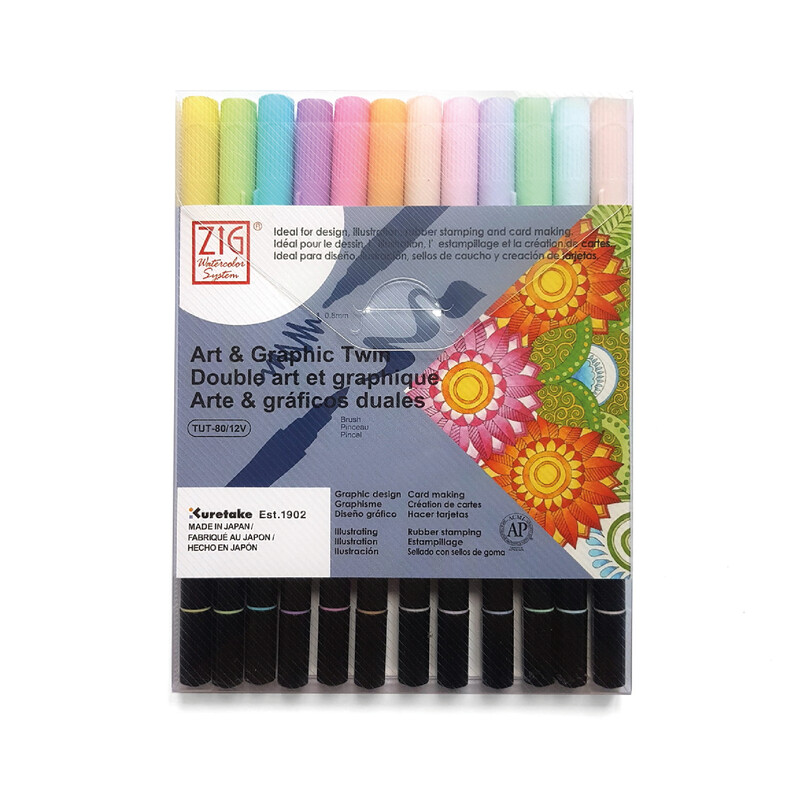Zig Art &amp; Graphic Pastel- set 12