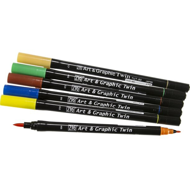 Zig Art &amp; Graphic Vivid- set 6