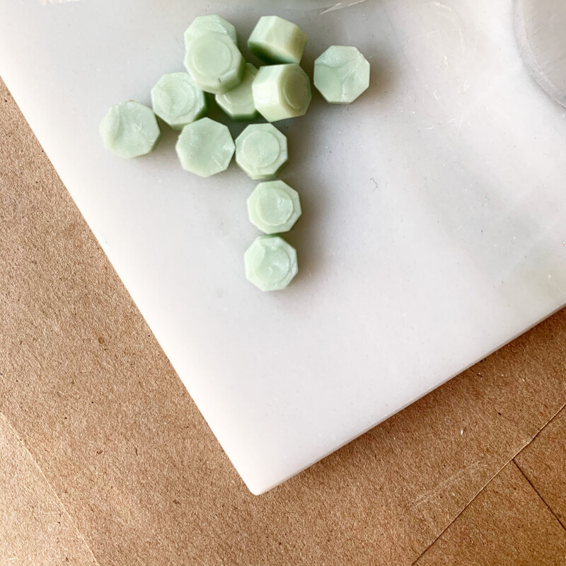 Pastillas de cera- Menta