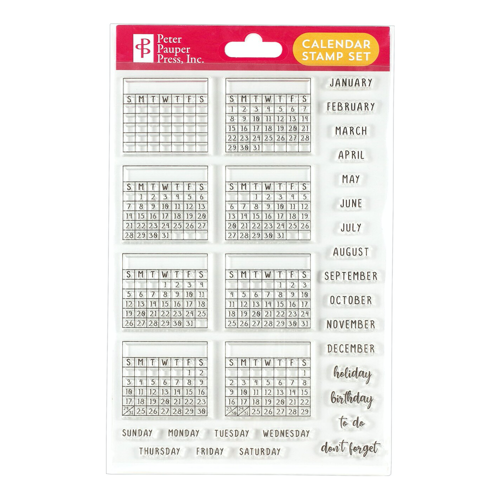 Calendar Stamps