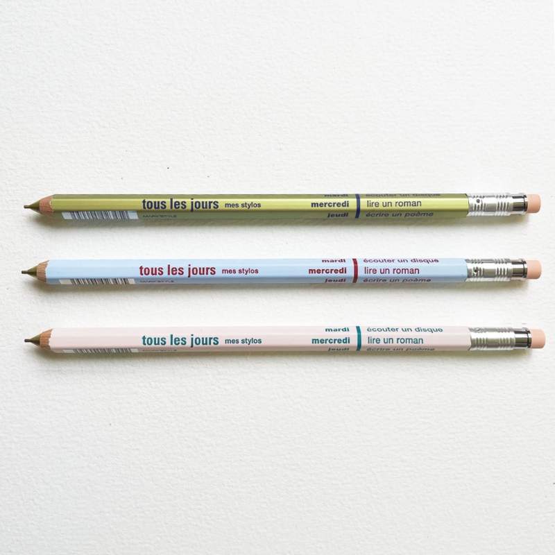 Tous les Jours Mechanical Pen - White