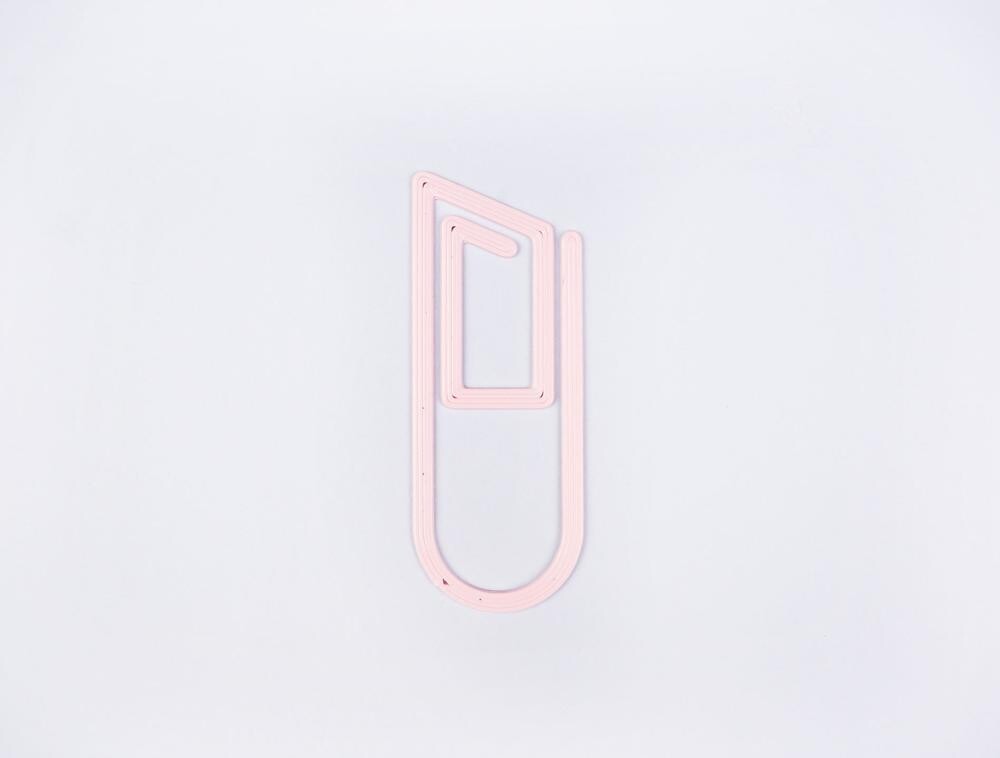 Modern Bookmark- Pink