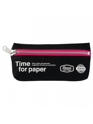 Time For Paper Pencil case