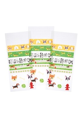 WASHI STICKERS - DOGS