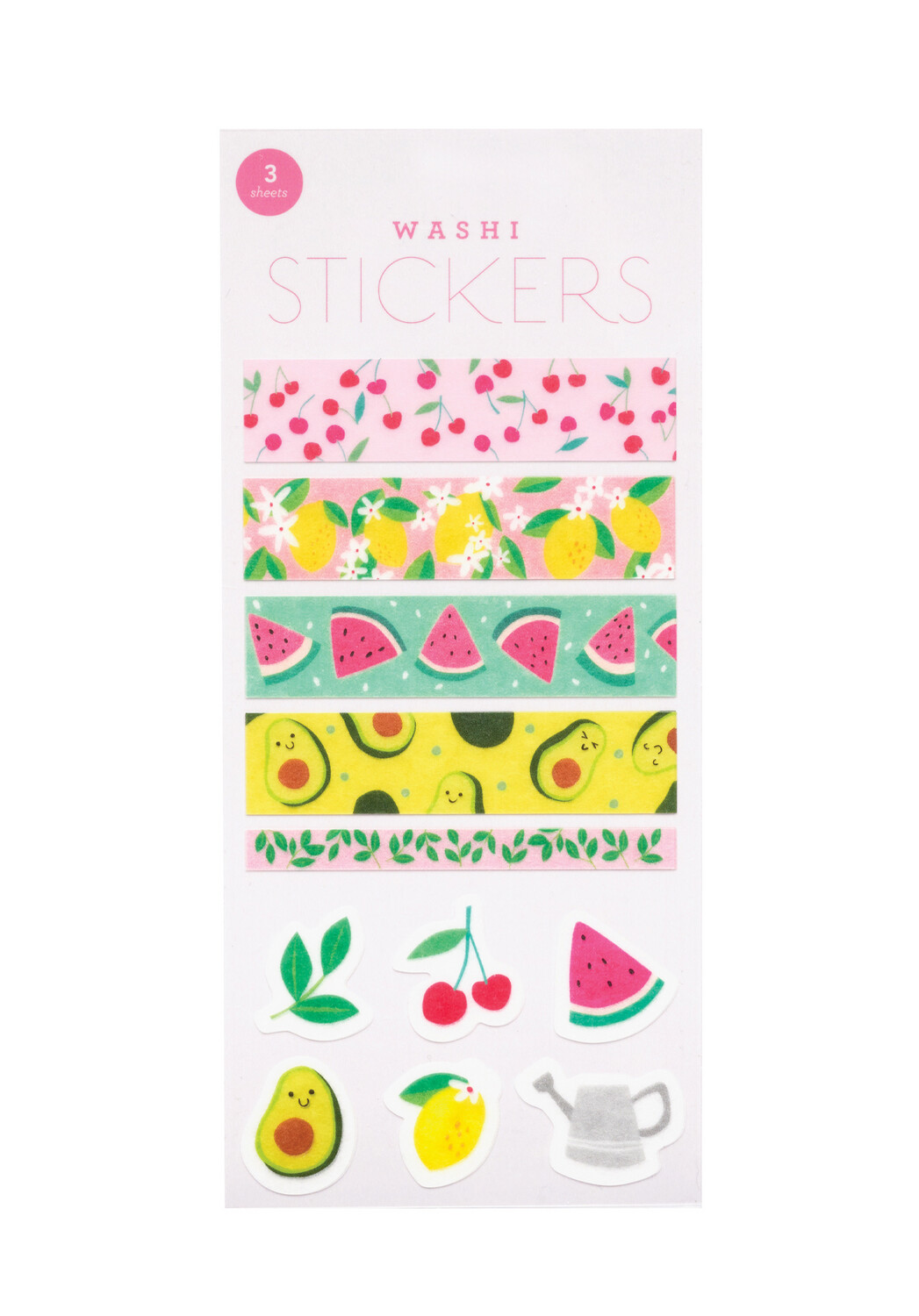 WASHI STICKERS - SUMMER FRUITS