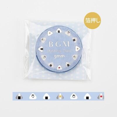BGM Washi tape - Onigiri