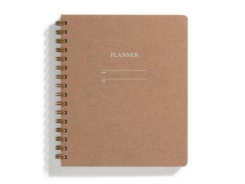 Shorthand Planner - Kraft