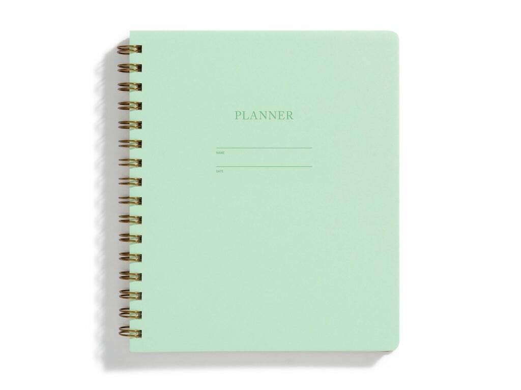 Shorthand Planner - Mint