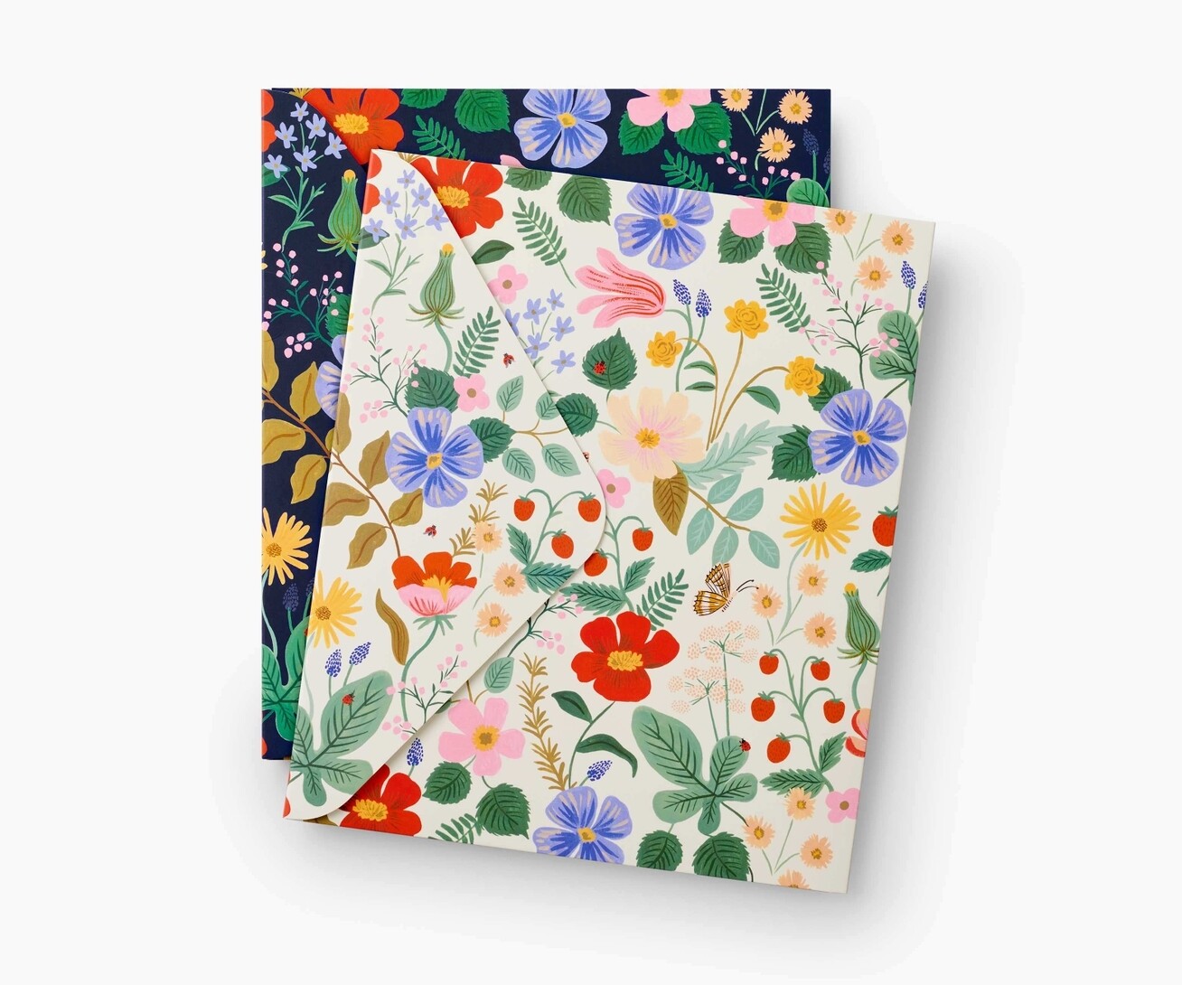 Pocket Folder Set- Strawberry Fields
