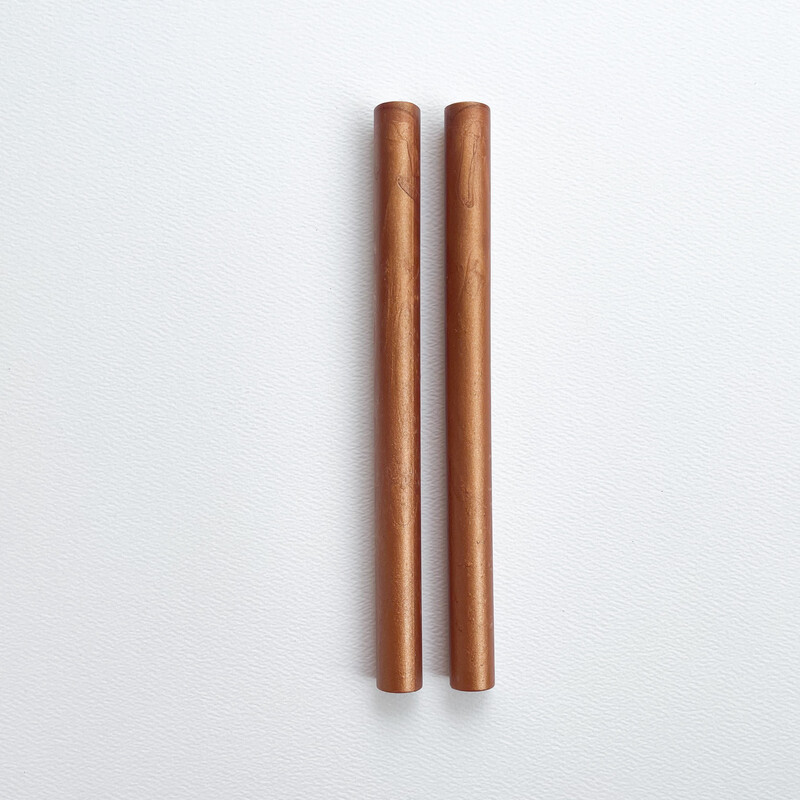 Barra gruesa de Cera - Cobre Antiguo 