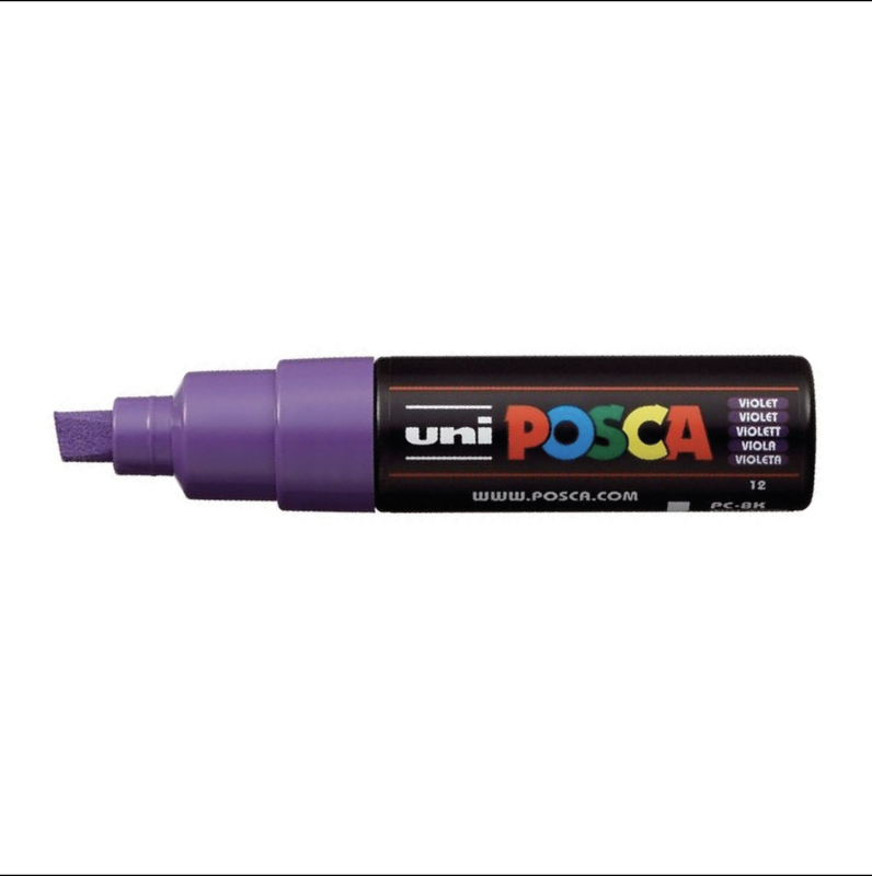 Posca PC 8K - Violet  (unidad)
