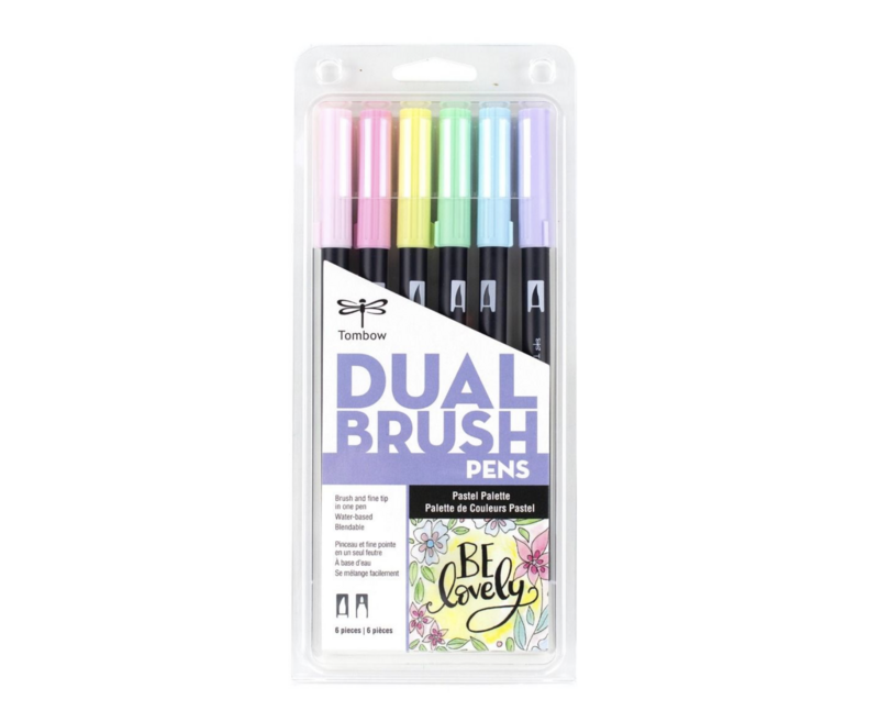 Tombow Dual 6 Pastel