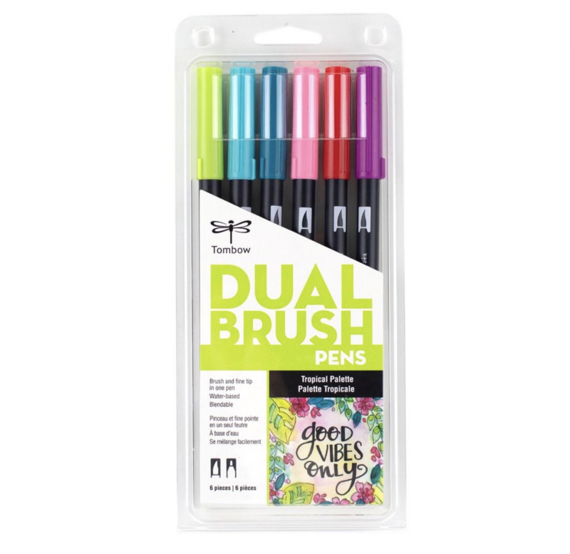 Tombow Dual 6 Tropical