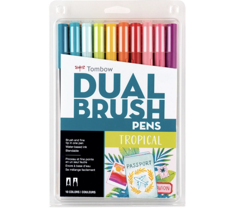 Tombow Dual 10 Tropical