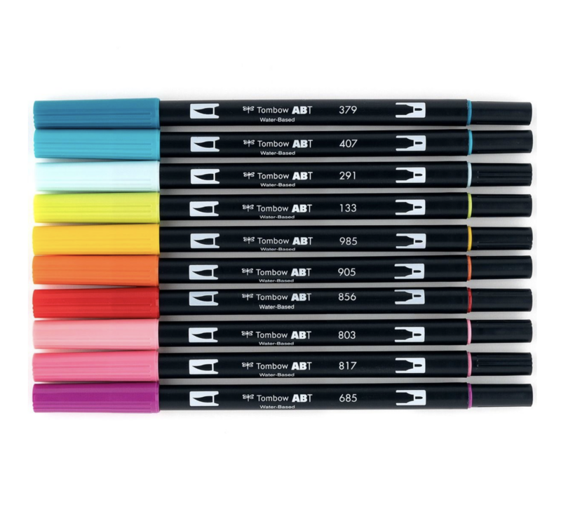 Tombow Dual 10 Tropical