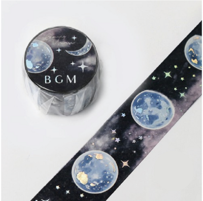 BGM Washi Tape - Moon Phase