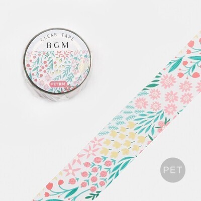 BGM Washi Tape - Flower Colorful