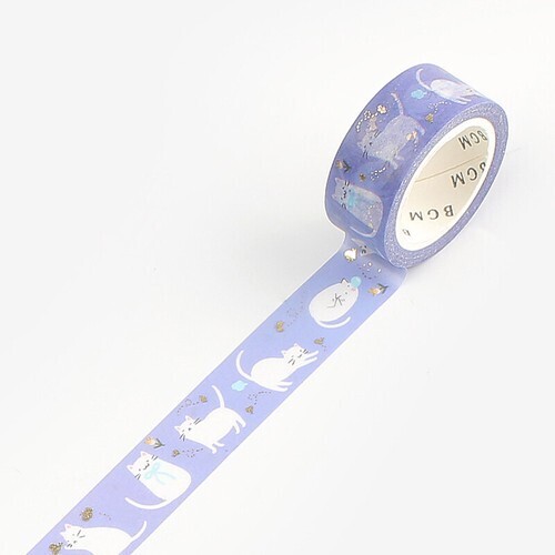 BGM Washi tape - Cat Butterfly