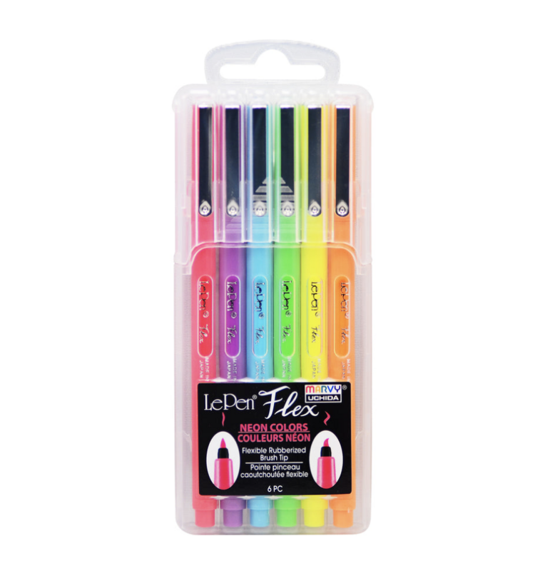 Le Pen Flex Set de 6 - Neon