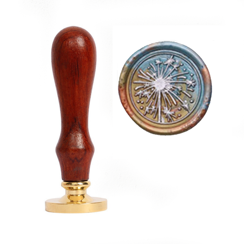 Sello metalico para lacre - Diente de Leon