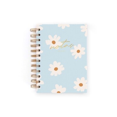 Cuaderno Charuca Mini - Floral blue