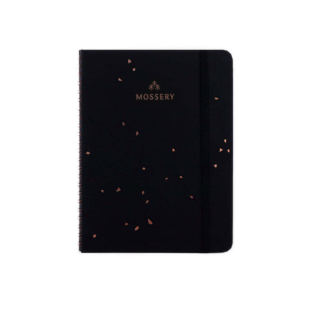 Mossery Sketchbook- Black Speckle