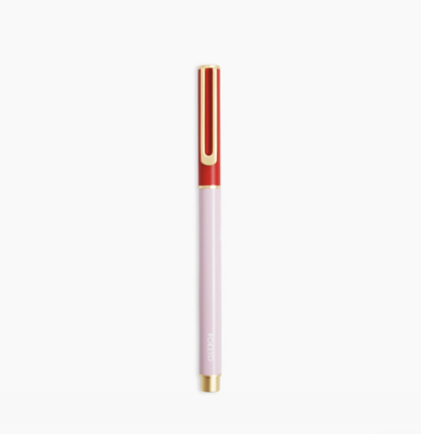 Colorblock Cap Pen - Rojo