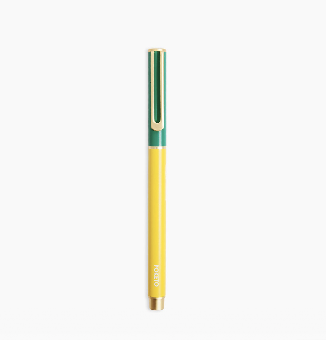 Colorblock Cap Pen - Verde