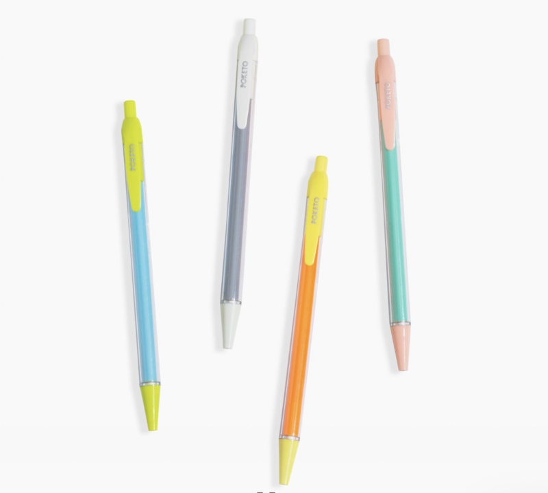 Colorblock Mechanical Pencil Set of 4