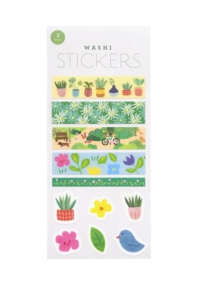 WASHI STICKERS - FLORALS