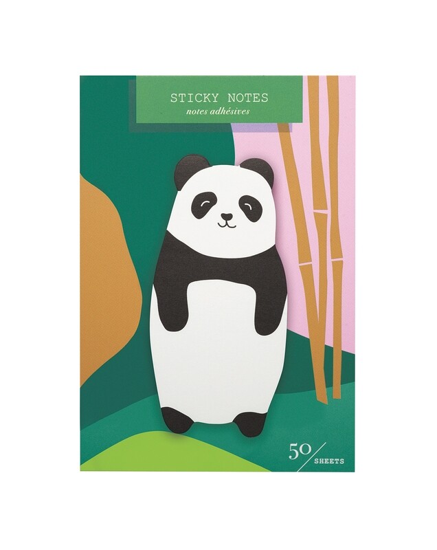 Die Cut Sticky notes - Panda