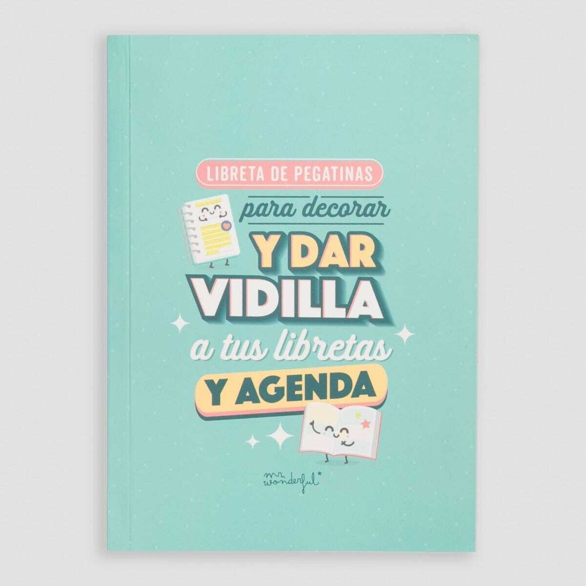 Libreta de Pegatinas- Para dar vidilla